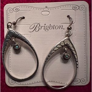 Brighton Southwest flair oval drop earrings